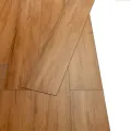 Planche de plancher PVC autoadhésif 5,21 m² 2 mm Orme naturel