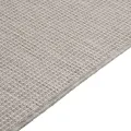 Tapis à tissage plat d'extérieur 140x200 cm Taupe