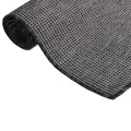 Tapis à tissage plat d'extérieur 200x280 cm Gris