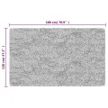 Tapis lavable antidérapant Patchwork 120x180 cm multicolore