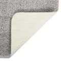 Tapis shaggy antidérapant Gris clair 80x150 cm