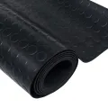 Tapis en caoutchouc antidérapant avec points 5 x 1 m
