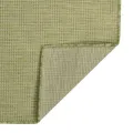 Tapis à tissage plat d'extérieur 80x150 cm Vert