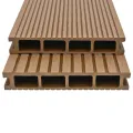 Panneaux de terrasse creux et accessoires WPC 15 m² 4 m Teck