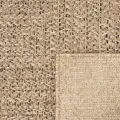 Tapis 200x290 cm aspect jute intérieur et extérieur