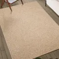 Tapis 160x230 cm aspect jute intérieur et extérieur