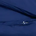 Ensemble de housse de couette Bleu marine 200x200 cm Microfibre