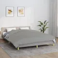 Couverture lestée Gris 220x235 cm 11 kg Tissu