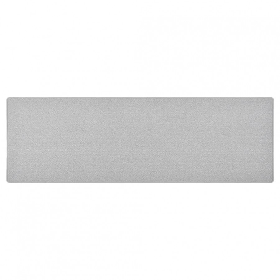 Tapis de couloir Gris clair 80x250 cm