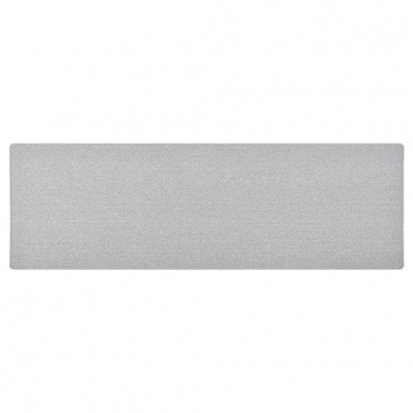 Tapis de couloir Gris clair 80x250 cm