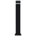 Lampe LED d'extérieur 9 W Noir Ovale
