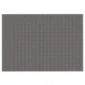 Couverture lestée Gris 155x220 cm 11 kg Tissu