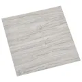 Planches de plancher autoadhésives 20 pcs PVC 1,86m² Gris clair