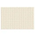 Couverture lestée Crème clair 122x183 cm 9 kg Tissu