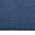 Dalles de tapis de sol 20 pcs 5 m² 50x50 cm Bleu foncé