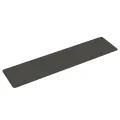 Tapis de couloir aspect sisal anthracite 50x200 cm