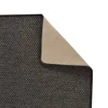 Tapis de couloir aspect sisal anthracite 50x200 cm
