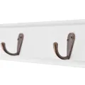 Porte-manteau PFDM blanc style baroque