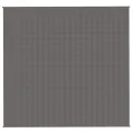 Couverture lestée Gris 220x235 cm 11 kg Tissu
