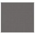 Couverture lestée Gris 200x225 cm 9 kg Tissu