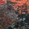 Tapis lavable patchwork multicolore 120x170 cm antidérapant