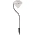 Lumière LED solaire de jardin 6 pcs 9x7,8x29,5 cm