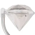 Lumière LED solaire de jardin 6 pcs 9x7,8x29,5 cm