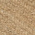 Tapis tissé à la main Jute 120 x 180 cm Naturel