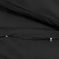 Ensemble de housse de couette Noir 260x220 cm Coton