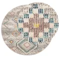 Tapis ARBIZU intérieur extérieur design vintage Ø 120 cm
