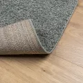 Tapis shaggy à poils longs moderne vert 160x230 cm
