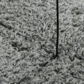 Tapis shaggy à poils longs moderne vert 160x230 cm