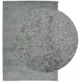 Tapis shaggy à poils longs moderne vert 140x200 cm