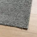 Tapis shaggy à poils longs moderne vert 140x200 cm