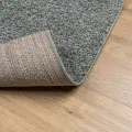 Tapis shaggy à poils longs moderne vert 140x200 cm