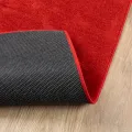 Tapis OVIEDO à poils courts rouge 80x250 cm