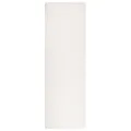 Tapis shaggy à poils longs moderne crème 80x250 cm