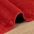 Tapis OVIEDO à poils courts rouge 200x280 cm