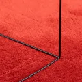 Tapis OVIEDO à poils courts rouge 200x280 cm