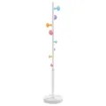 Porte-manteau blanc 172 cm fer enduit de poudre