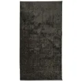 Tapis ISTAN à poils longs aspect brillant anthracite 80x150 cm