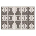 Tapis intérieur extérieur à poils courts 160x230cm antidérapant