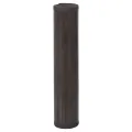 Tapis carré marron foncé 100x100 cm bambou