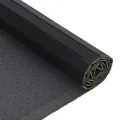 Tapis rectangulaire noir 70x400 cm bambou
