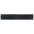 Tapis rectangulaire noir 60x400 cm bambou
