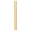 Tapis rectangulaire naturel clair 60x300 cm bambou