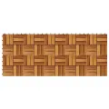 Carreaux de terrasse 30x30 cm 10 pcs Acacia