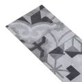Planches de plancher PVC 5,02 m² 2 mm Autoadhésif Motif de gris