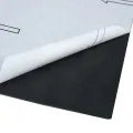 Planches de plancher autoadhésives 5,11 m² PVC Noir Marbre