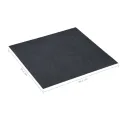 Planches de plancher autoadhésives 5,11 m² PVC Noir Marbre
